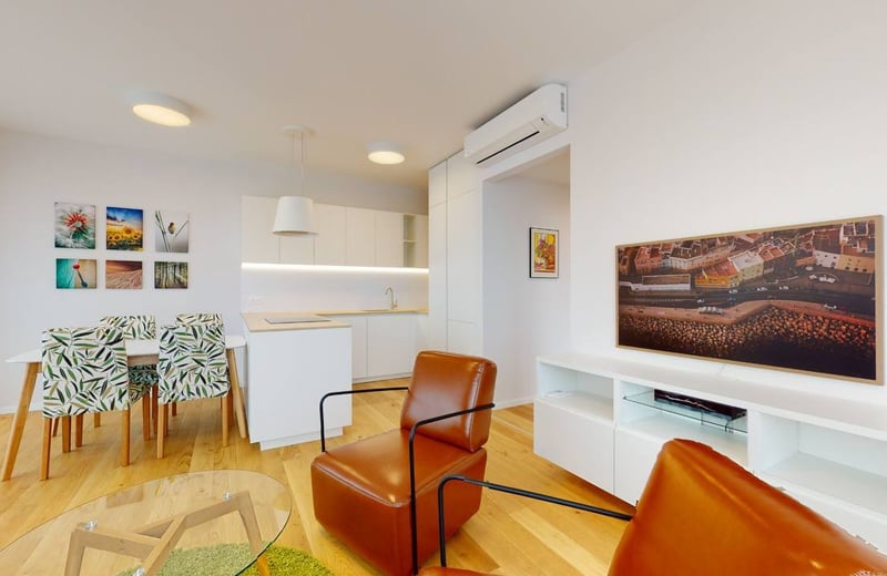 Location d’un appartement élégant de 3 pièces, 85 m², dans la résidence Klingerka, Bratislava, Slovaquie
